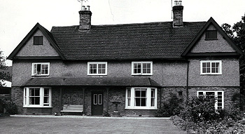 The front of Manor Farmhouse in 1962 [Z53-134-2]